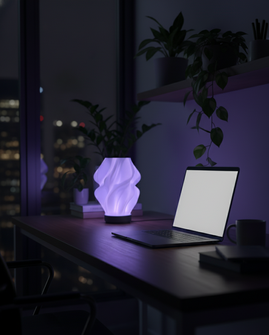 Lámpara Aurora Boreal