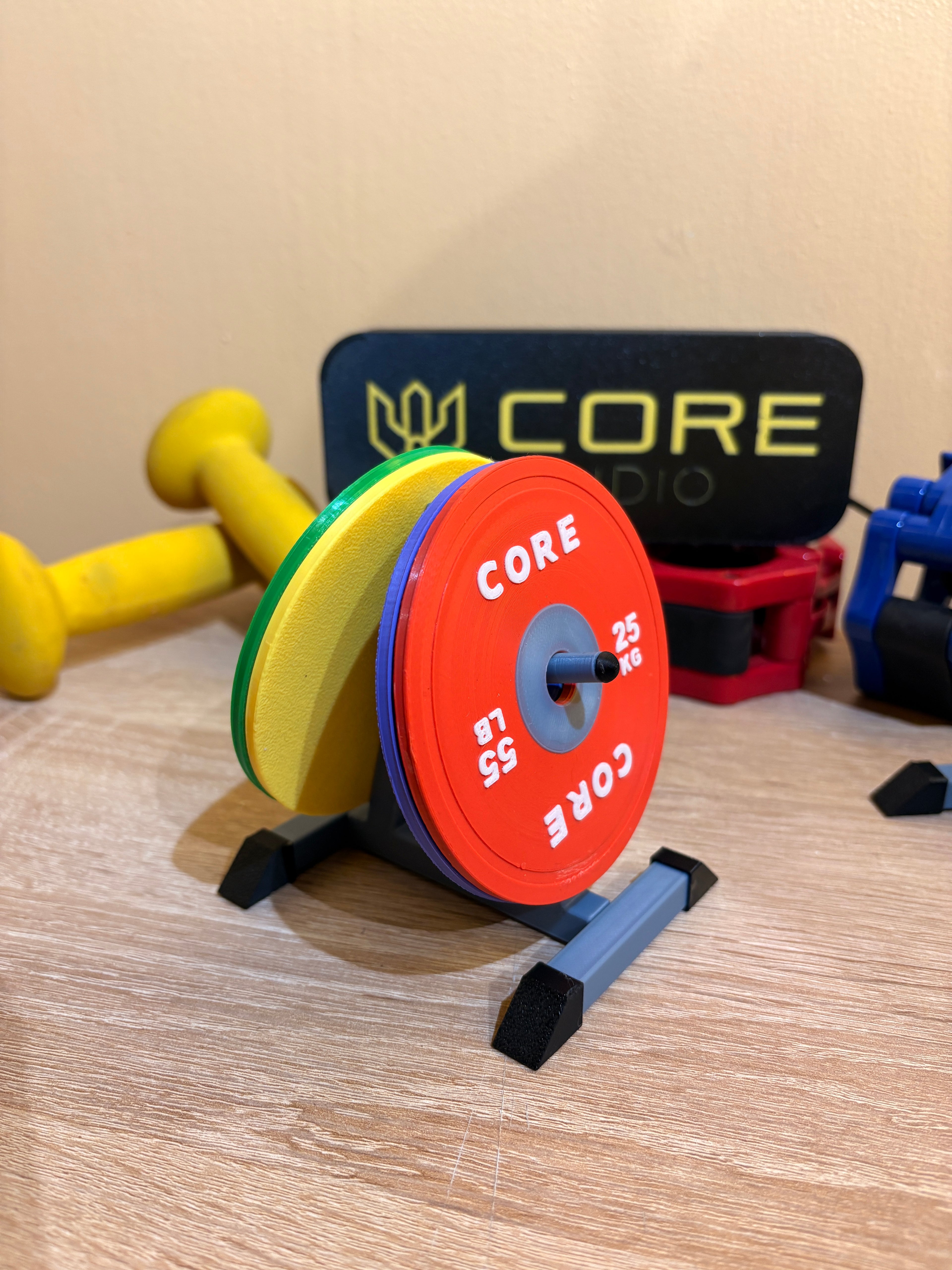 Set Posavaso Discos Gym